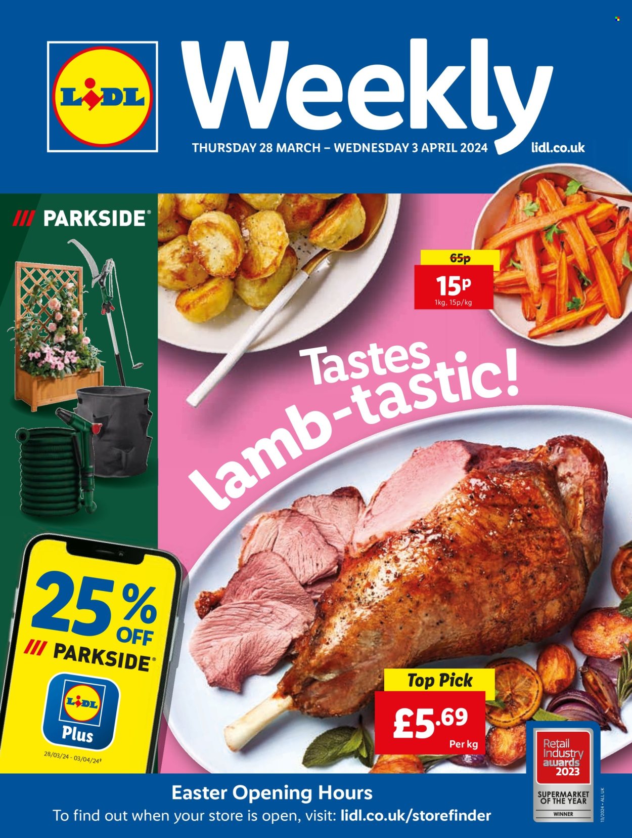 Lidl offer  - 28.3.2024 - 3.4.2024. Page 1.