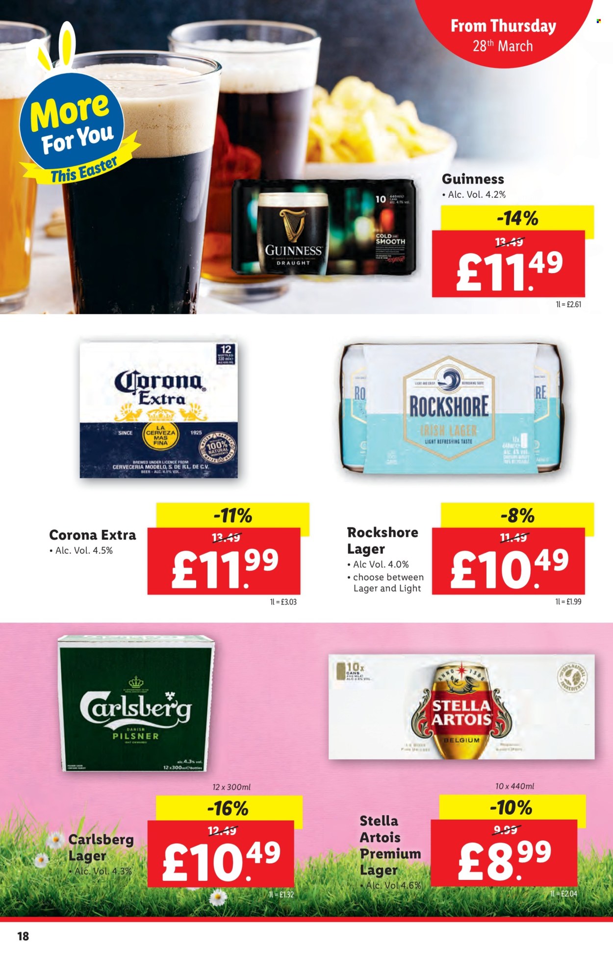 Lidl offer  - 28.3.2024 - 3.4.2024. Page 18.