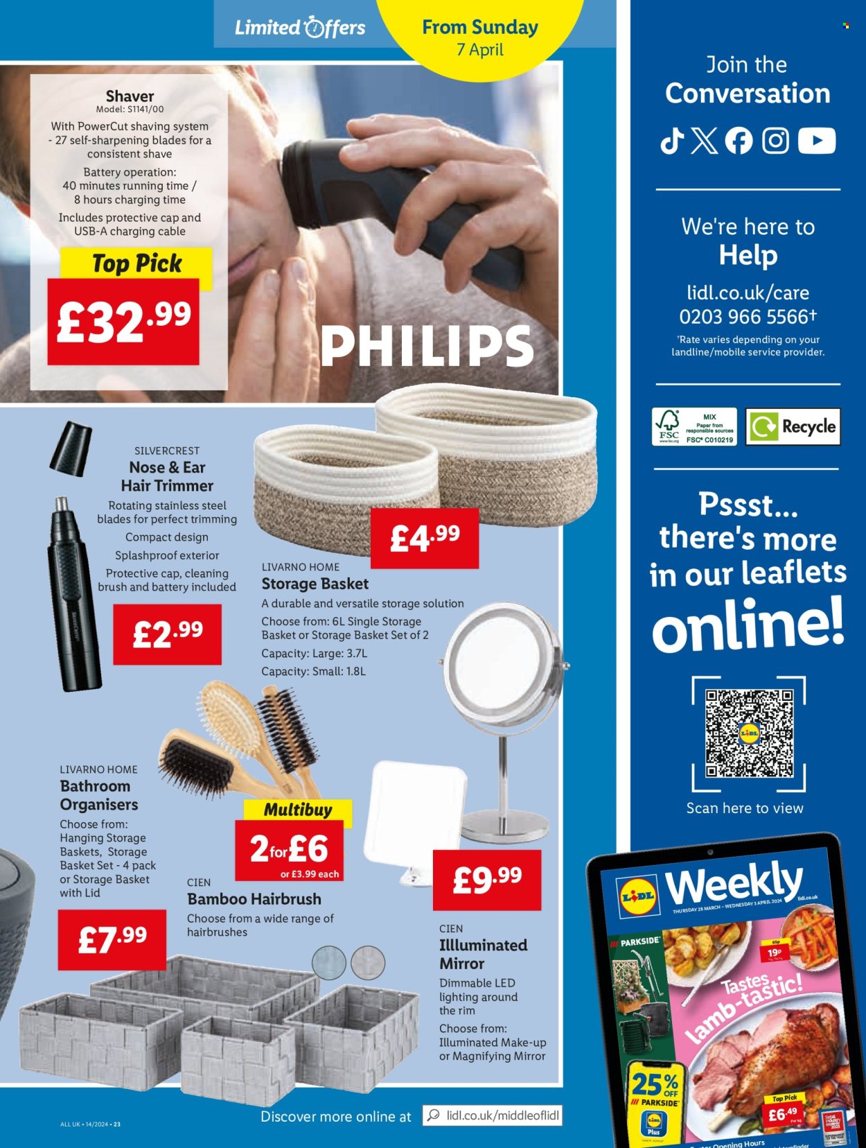 Lidl offer  - 4.4.2024 - 10.4.2024. Page 23.