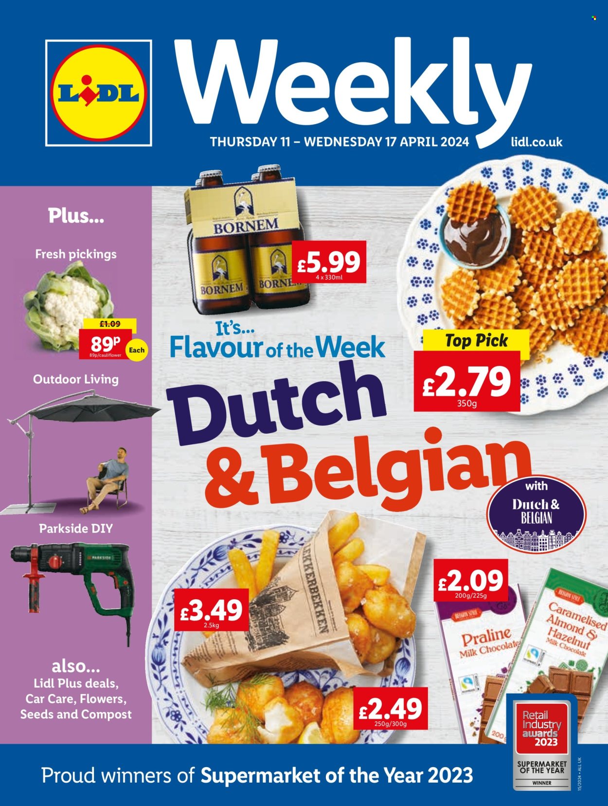 Lidl offer  - 11.4.2024 - 17.4.2024. Page 1.