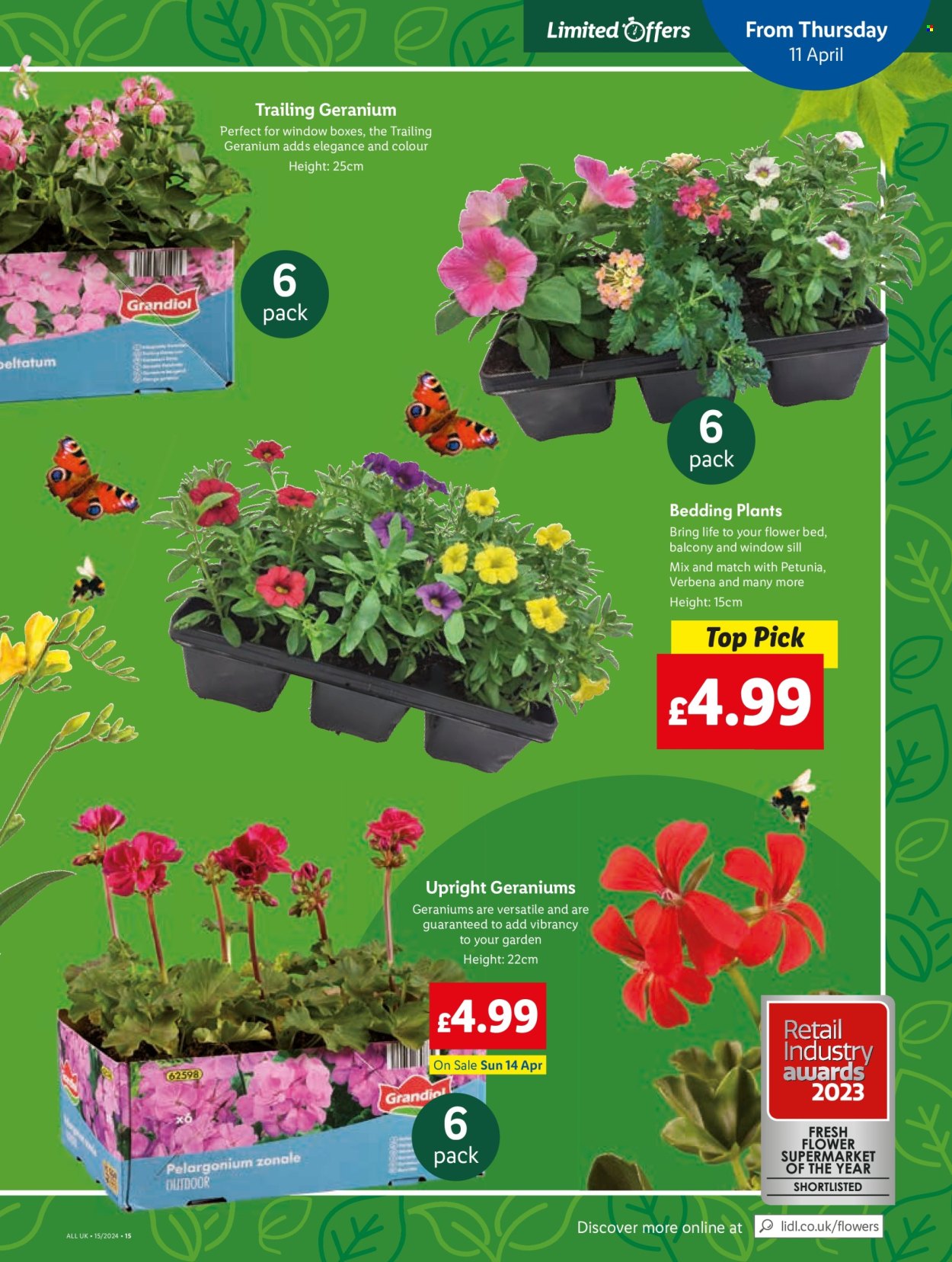 Lidl offer  - 11.4.2024 - 17.4.2024. Page 15.