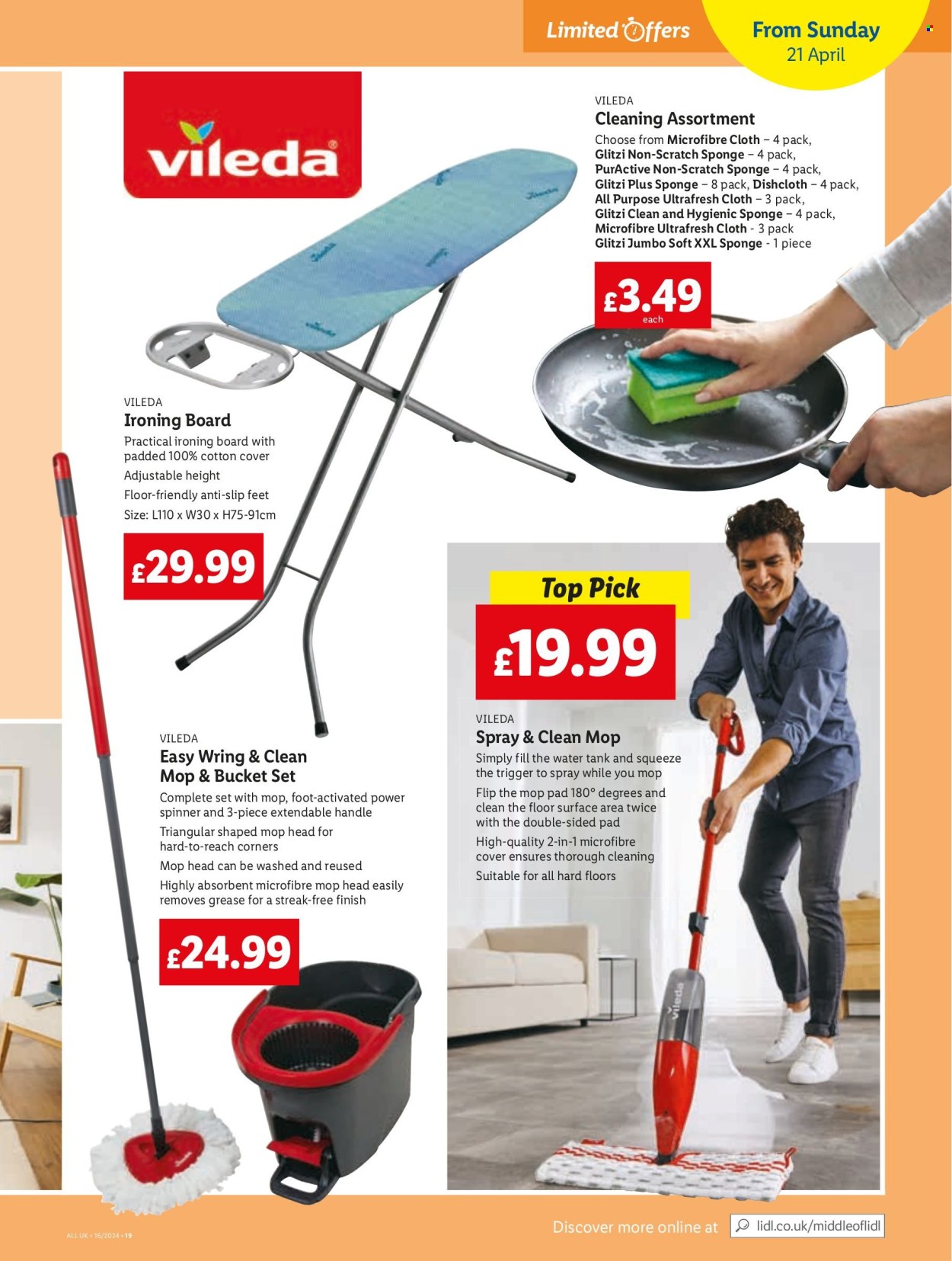 Lidl offer  - 18.4.2024 - 24.4.2024. Page 21.