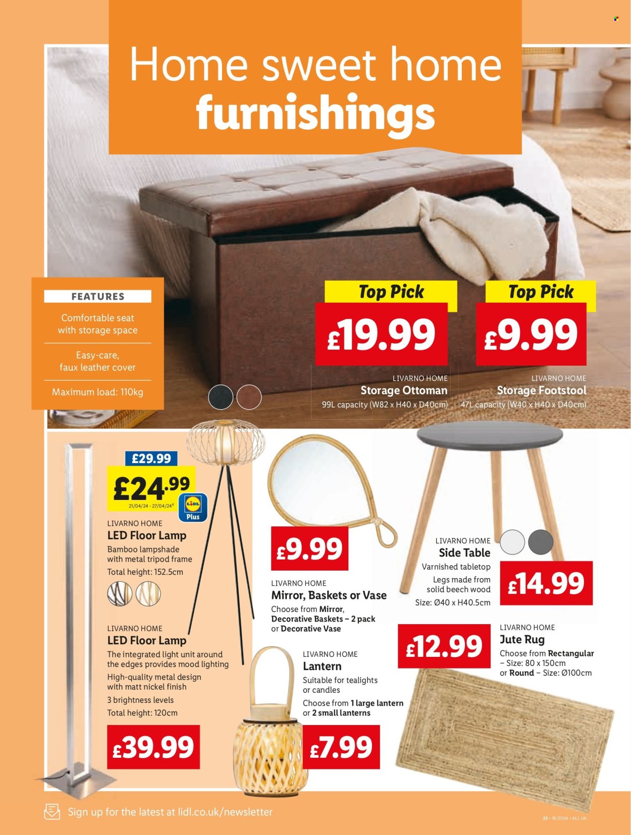 Lidl offer  - 18.4.2024 - 24.4.2024. Page 24.