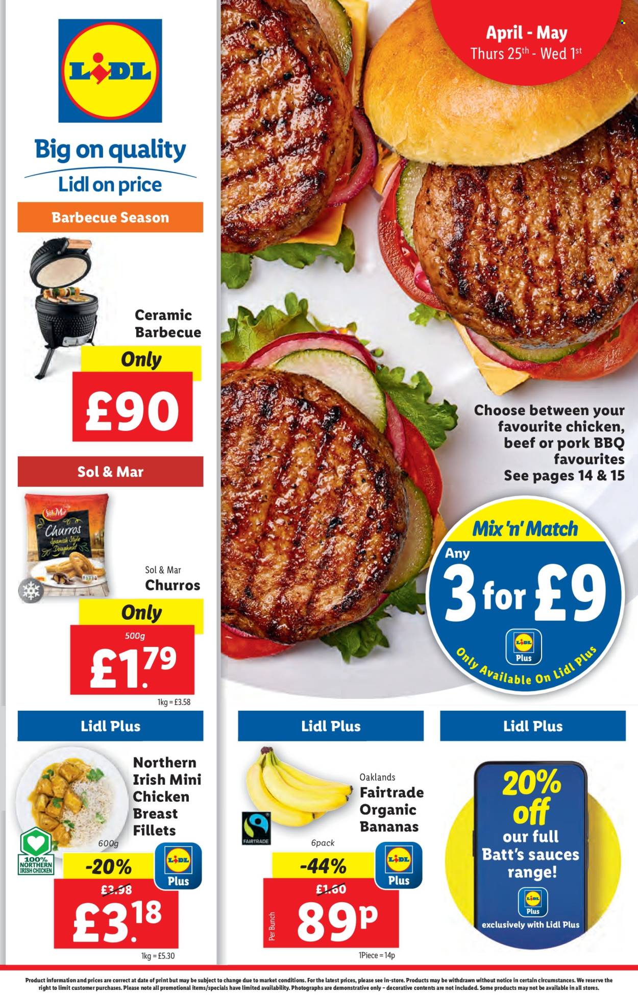 Lidl offer  - 23.4.2024 - 23.4.2024. Page 1.