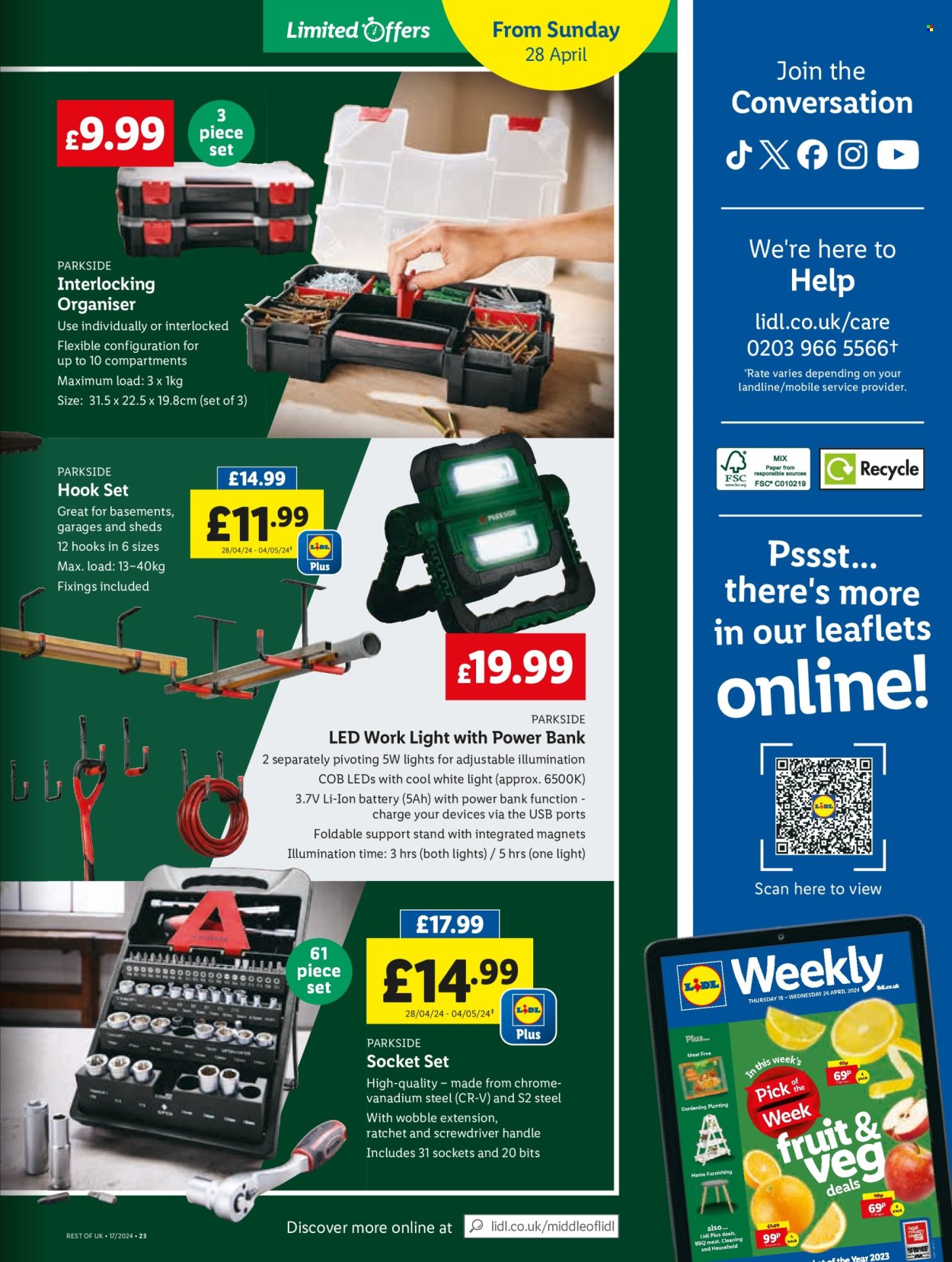 Lidl offer  - 23.4.2024 - 23.4.2024. Page 25.