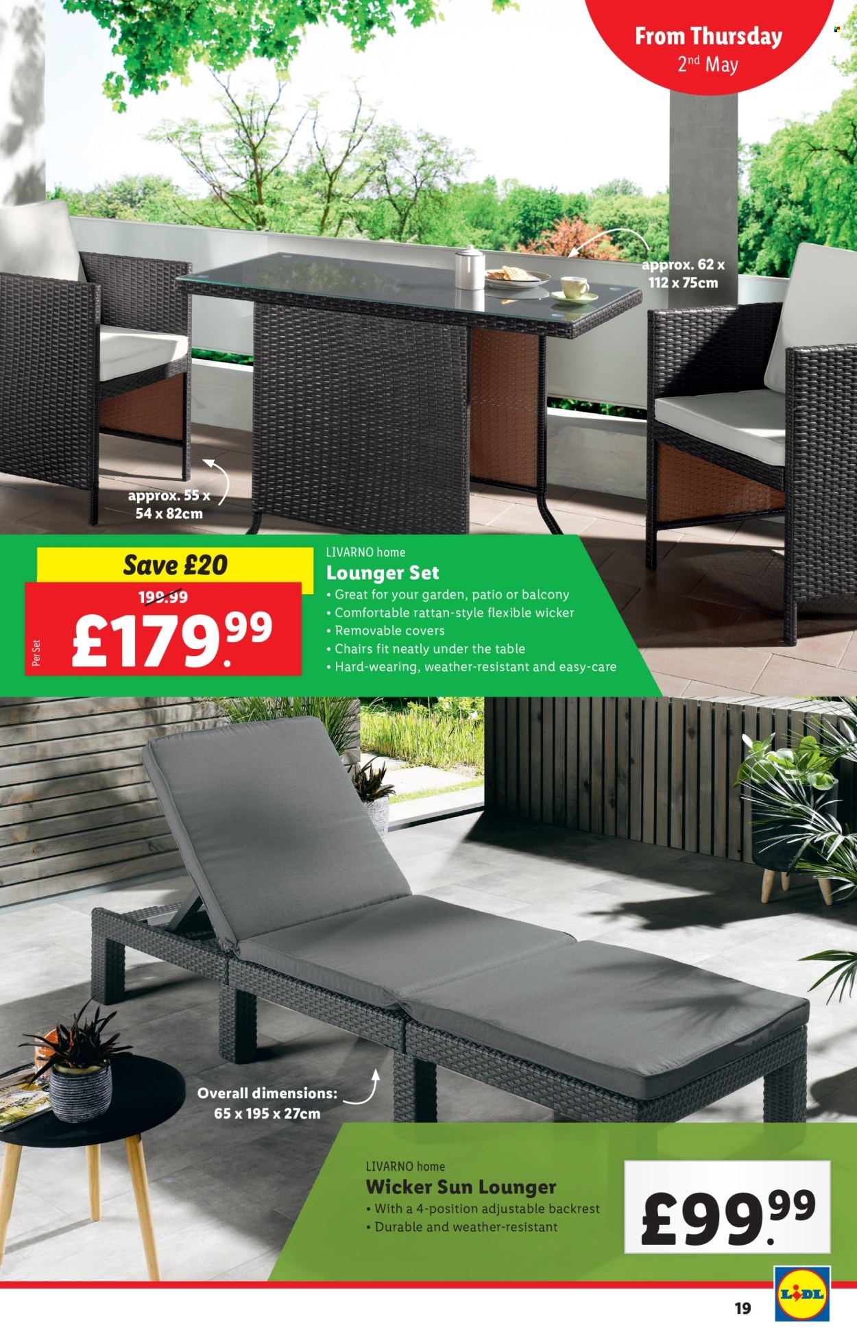 Lidl offer  - 2.5.2024 - 8.5.2024. Page 19.
