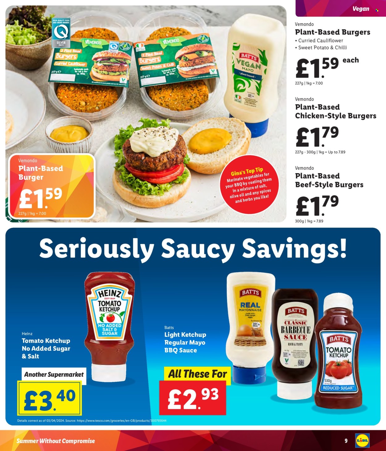 Lidl offer . Page 9.