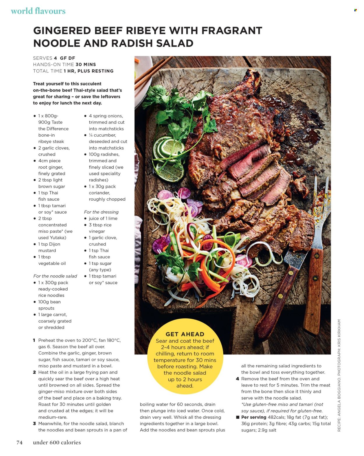 Sainsbury's offer . Page 74.