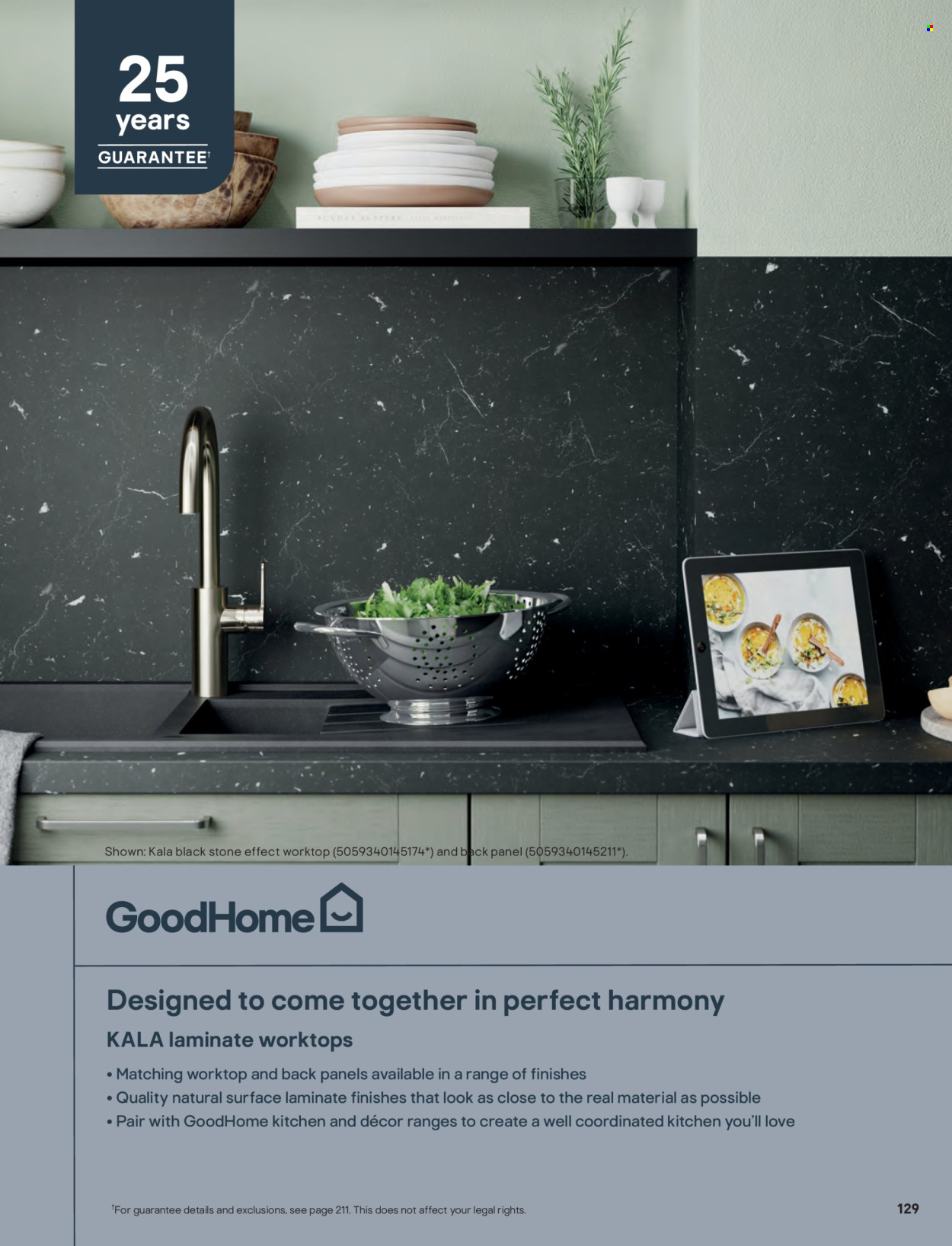 B&Q offer . Page 129.