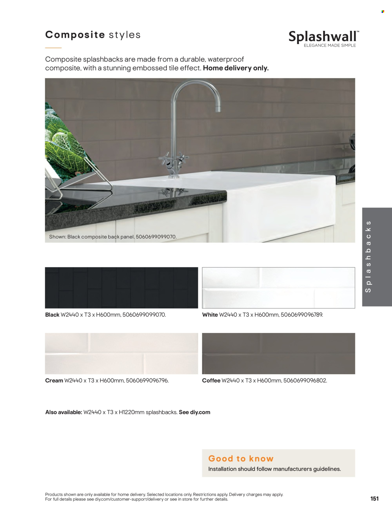 B&Q offer . Page 151.