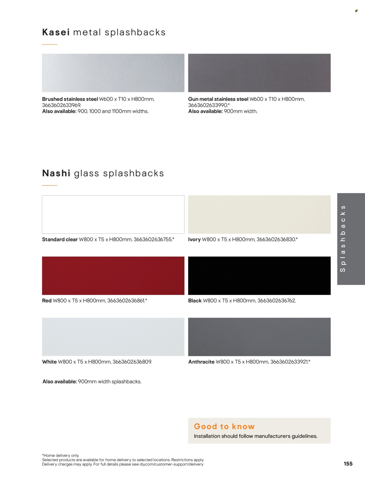 B&Q offer . Page 155.