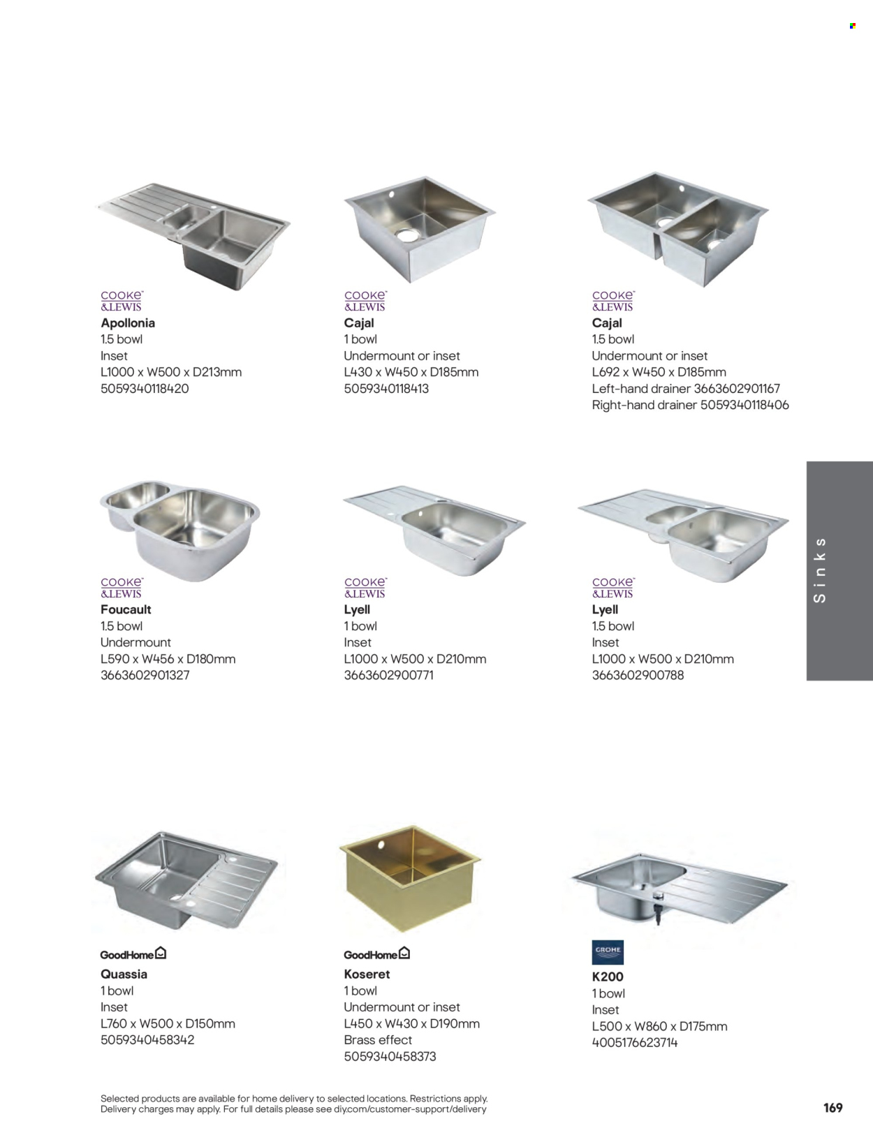 B&Q offer . Page 169.