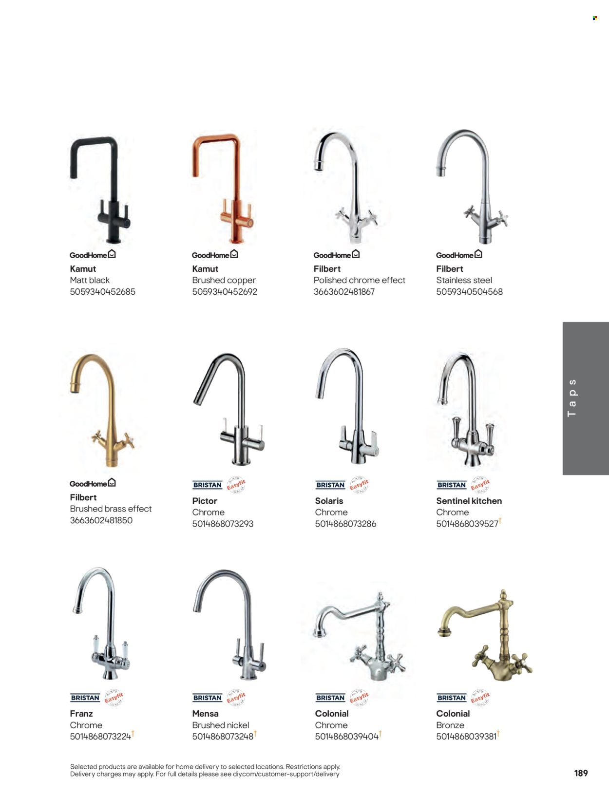 B&Q offer . Page 189.