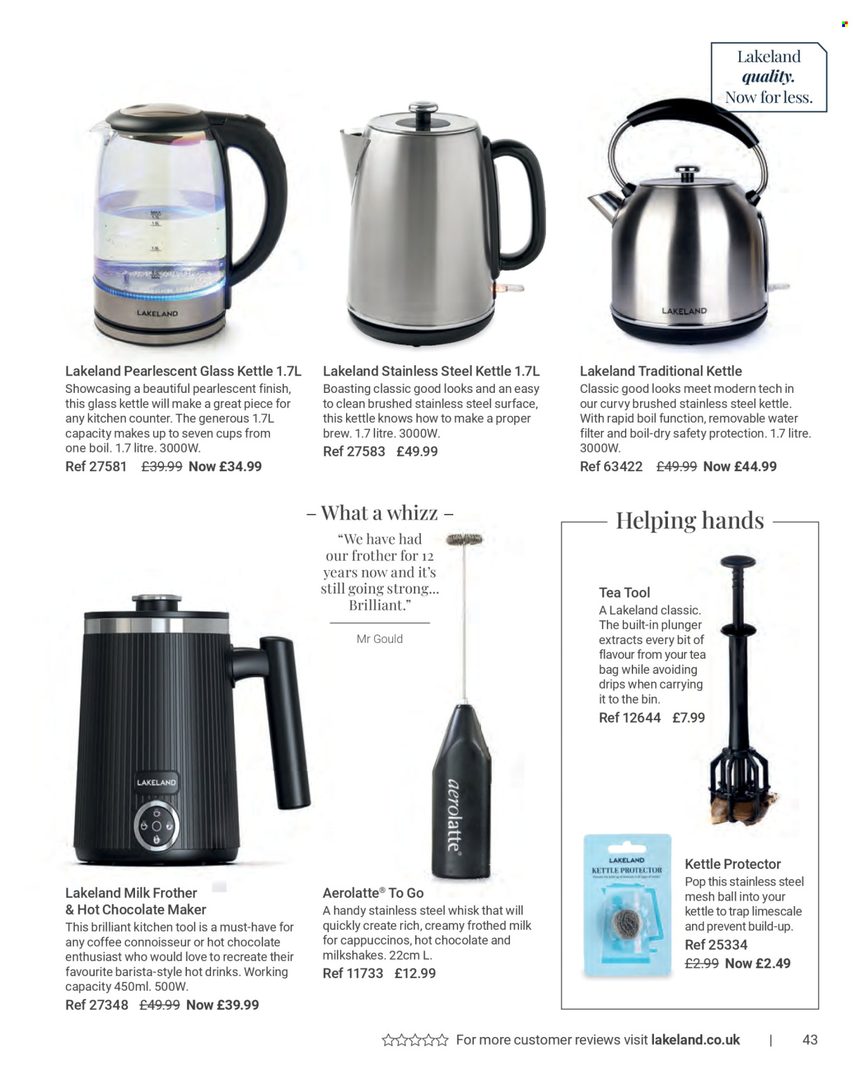 Lakeland offer . Page 43.