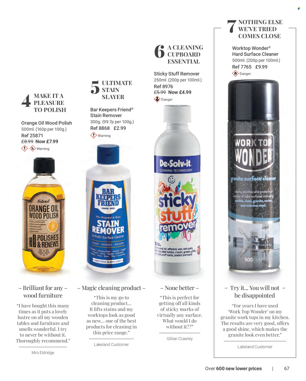 Lakeland offer . Page 67.