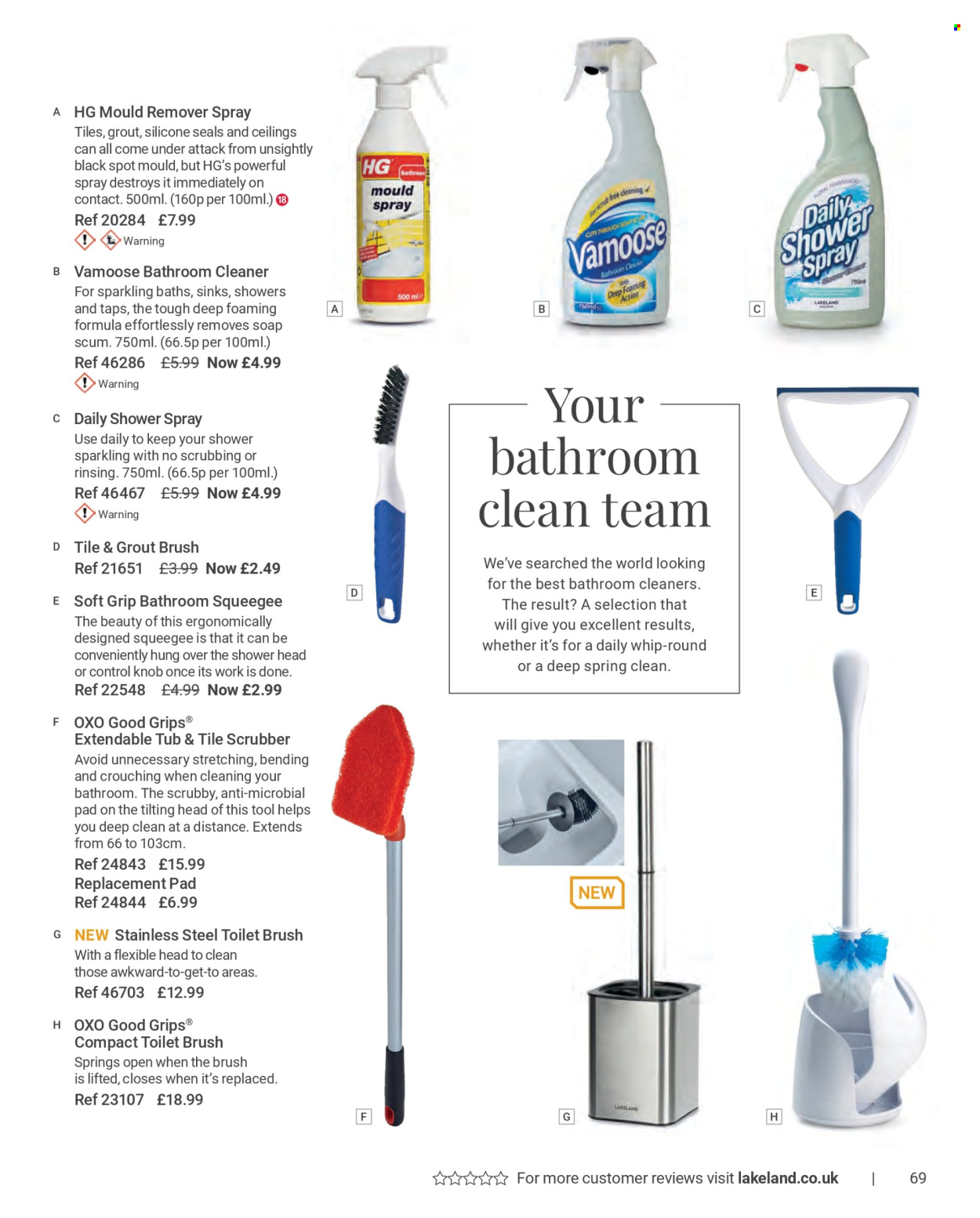 Lakeland offer . Page 69.