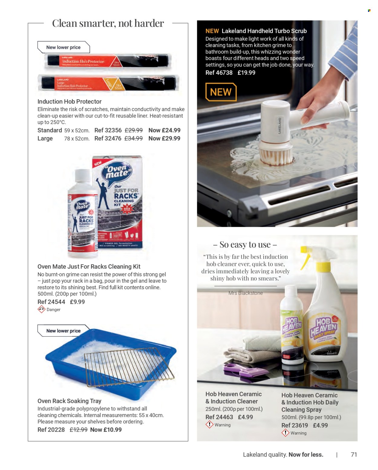 Lakeland offer . Page 71.