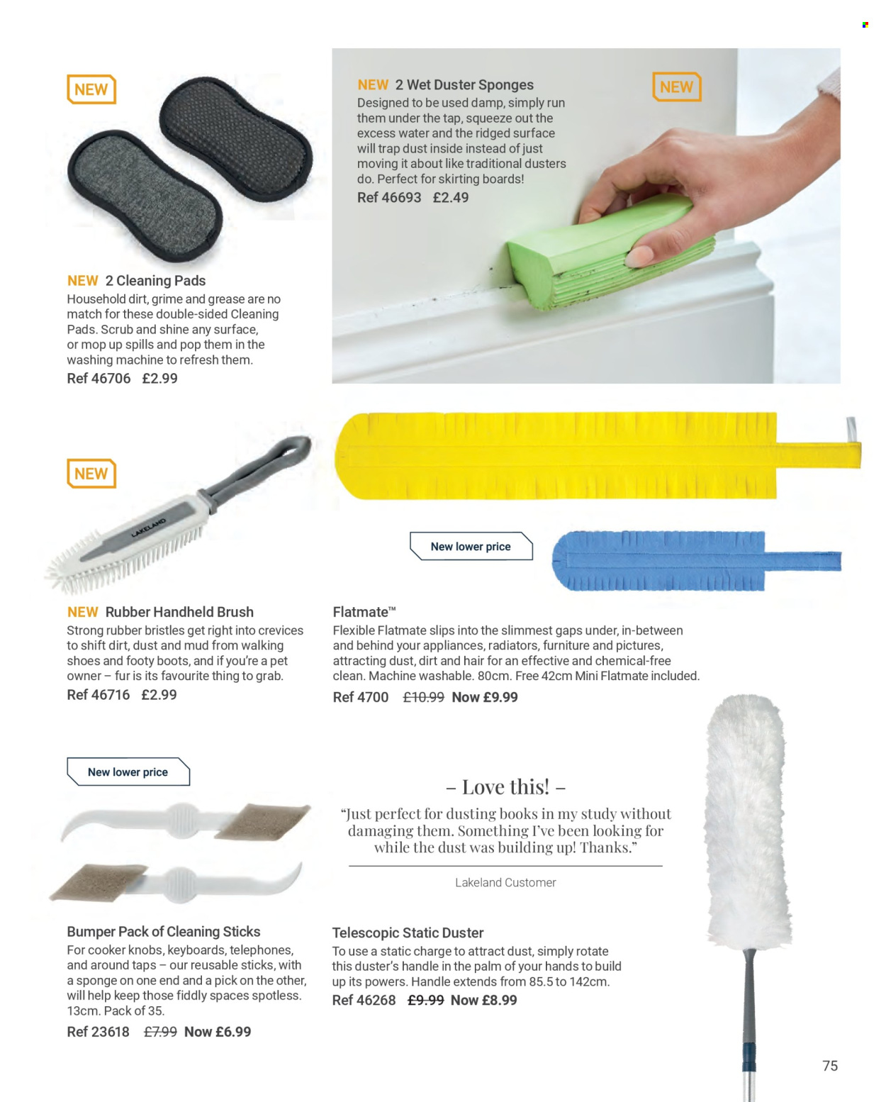 Lakeland offer . Page 75.