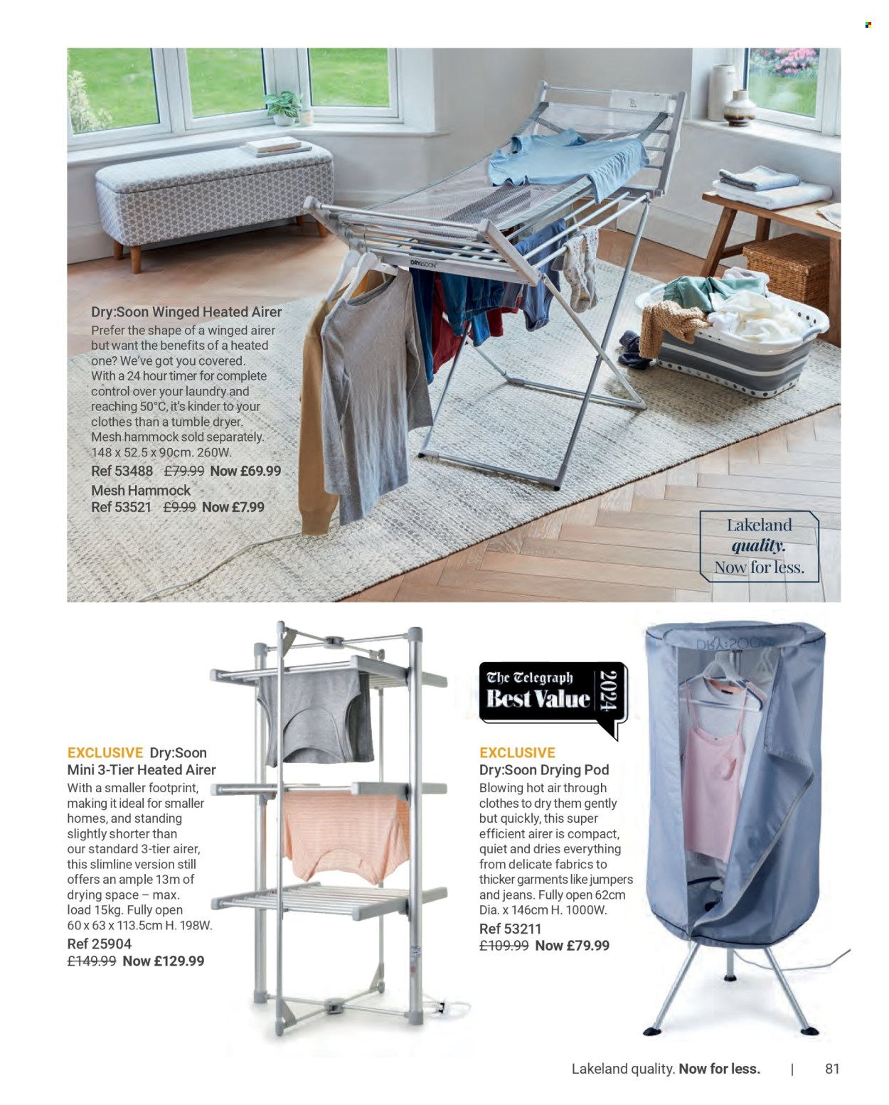 Lakeland offer . Page 81.