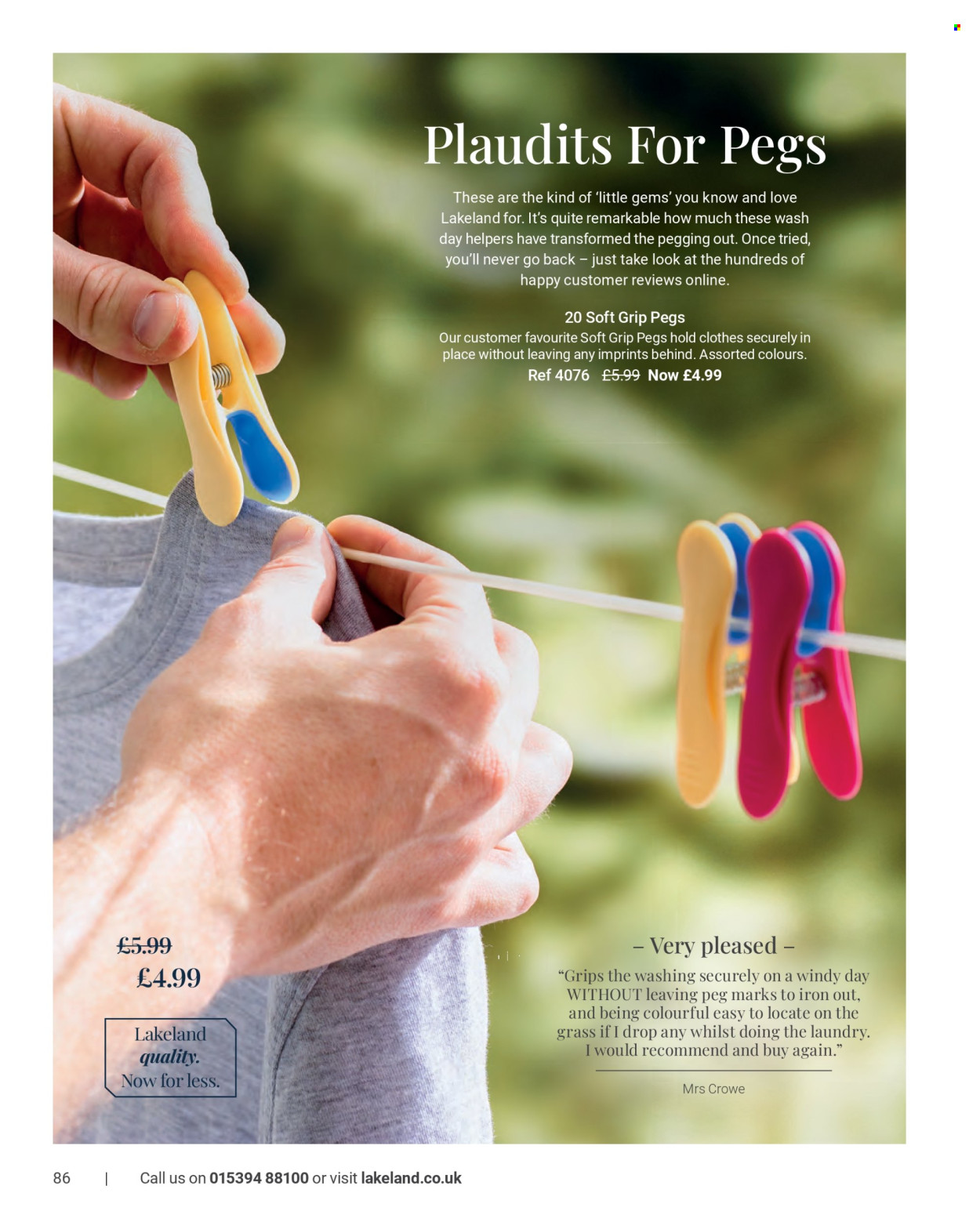 Lakeland offer . Page 86.