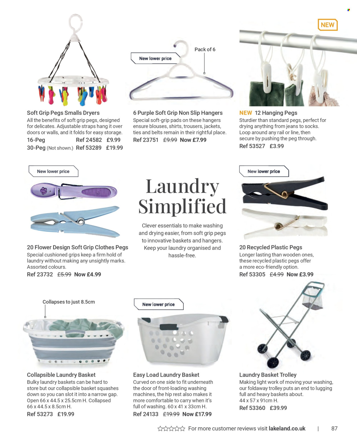Lakeland offer . Page 87.