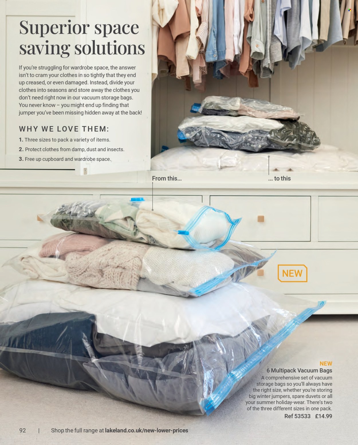 Lakeland offer . Page 92.