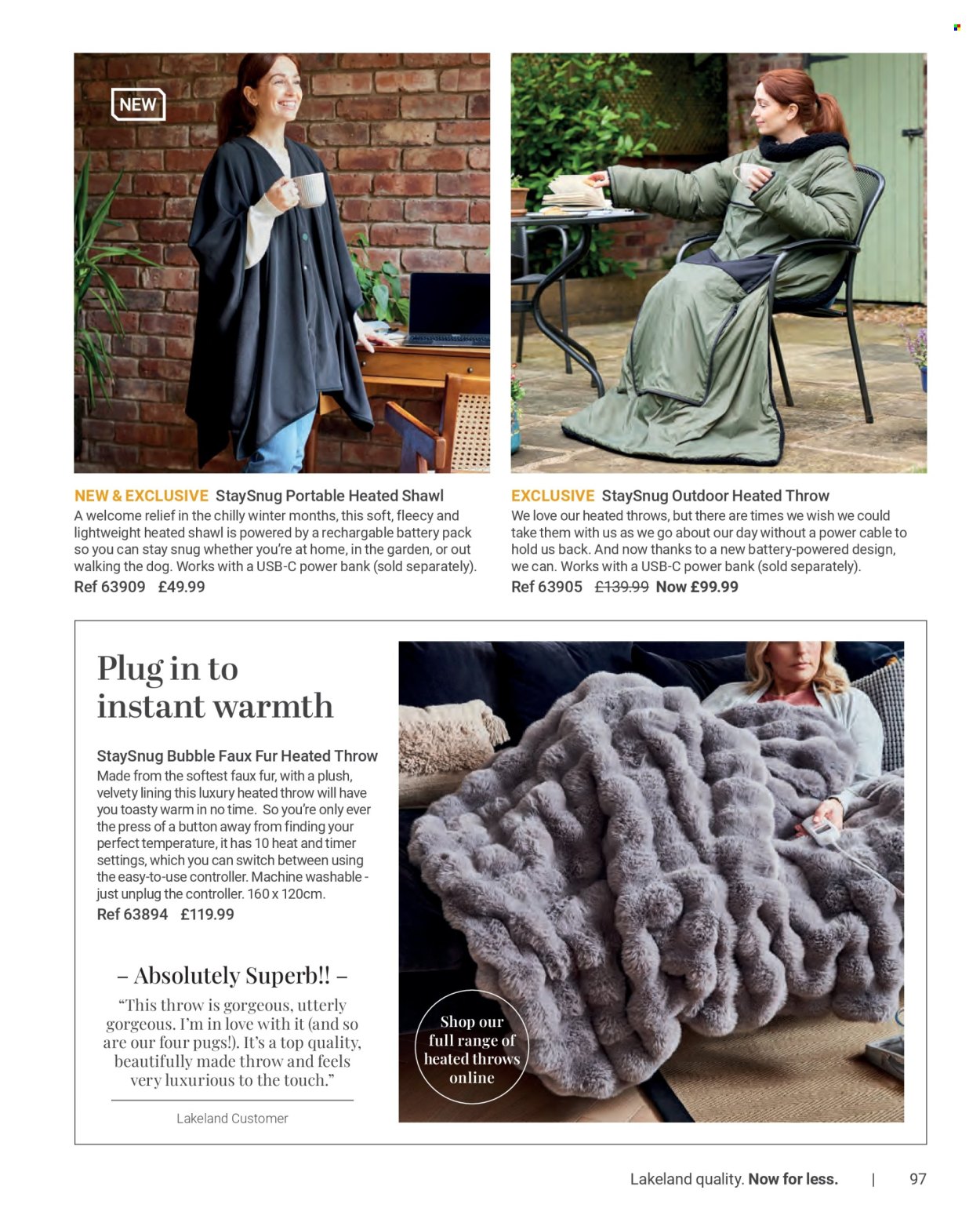 Lakeland offer . Page 97.