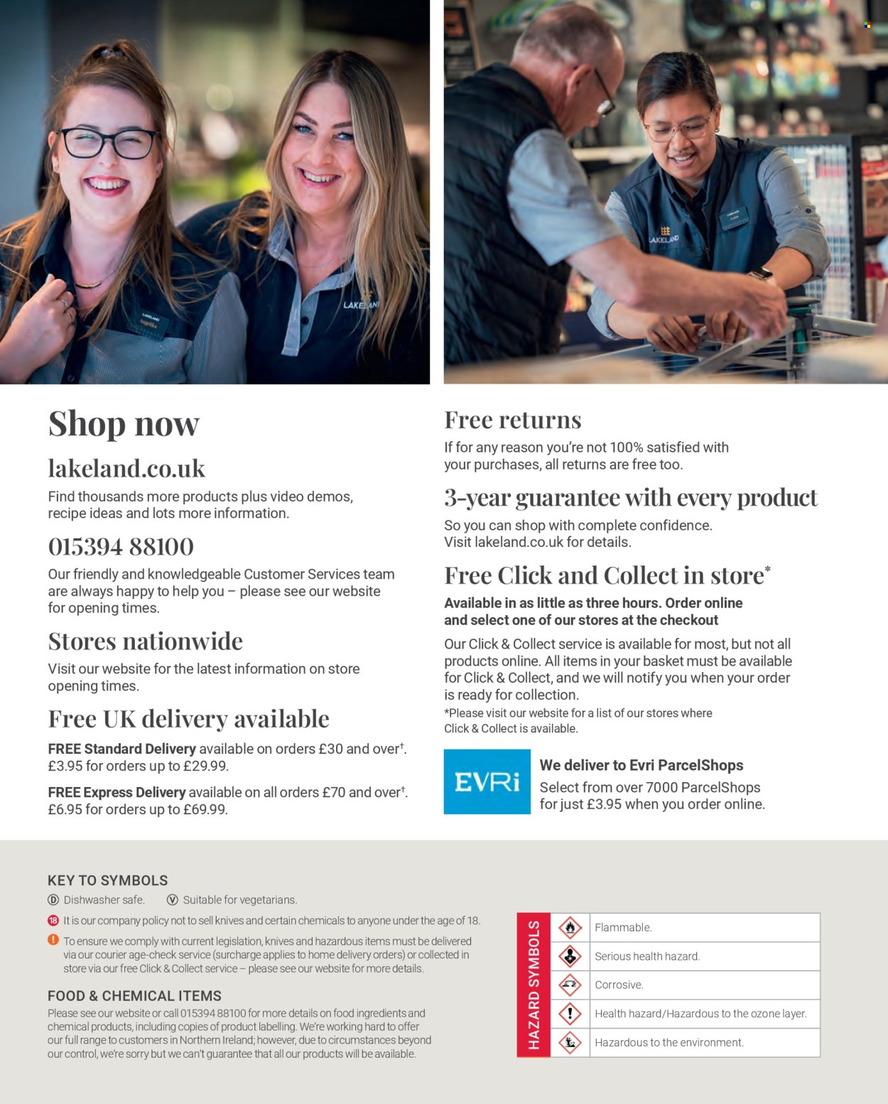 Lakeland offer . Page 98.