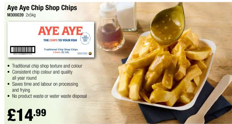 Aye Aye Chip Shop Chips