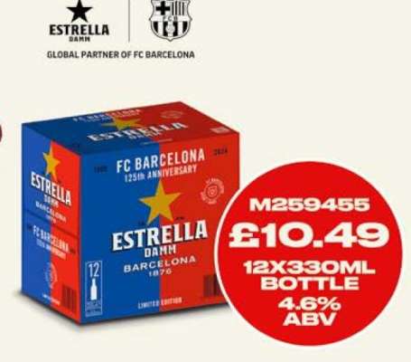 Estrella Damm FC Barcelona 125th Anniversary