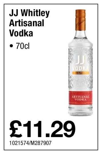 JJ Whitley Artisanal Vodka