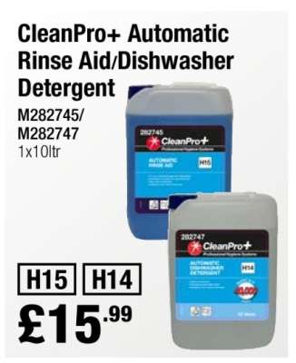 CleanPro+ Automatic Rinse Aid/Dishwasher Detergent
