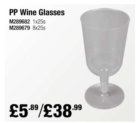 PP Wine Glasses