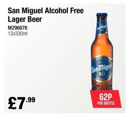 San Miguel Alcohol Free Lager Beer