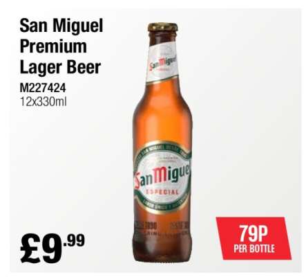 San Miguel Premium Lager Beer