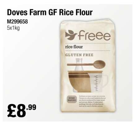 Doves Farm GF Rice Flour