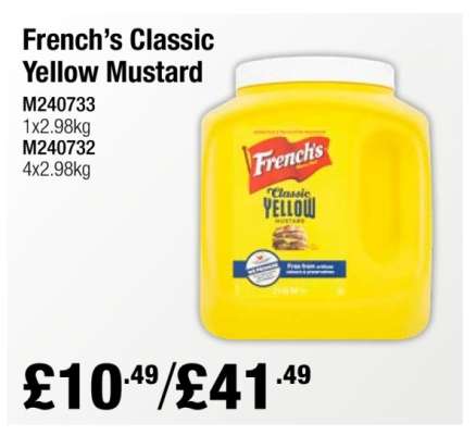 French’s Classic Yellow Mustard