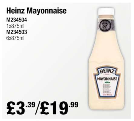 Heinz Mayonnaise