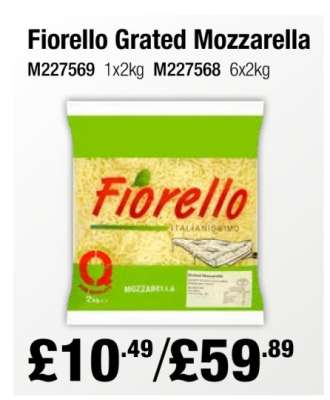 Fiorello Grated Mozzarella