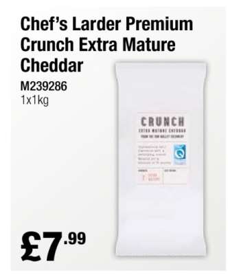 Chef’s Larder Premium Crunch Extra Mature Cheddar