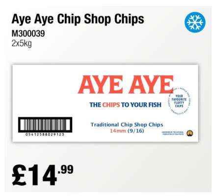 Aye Aye Chip Shop Chips