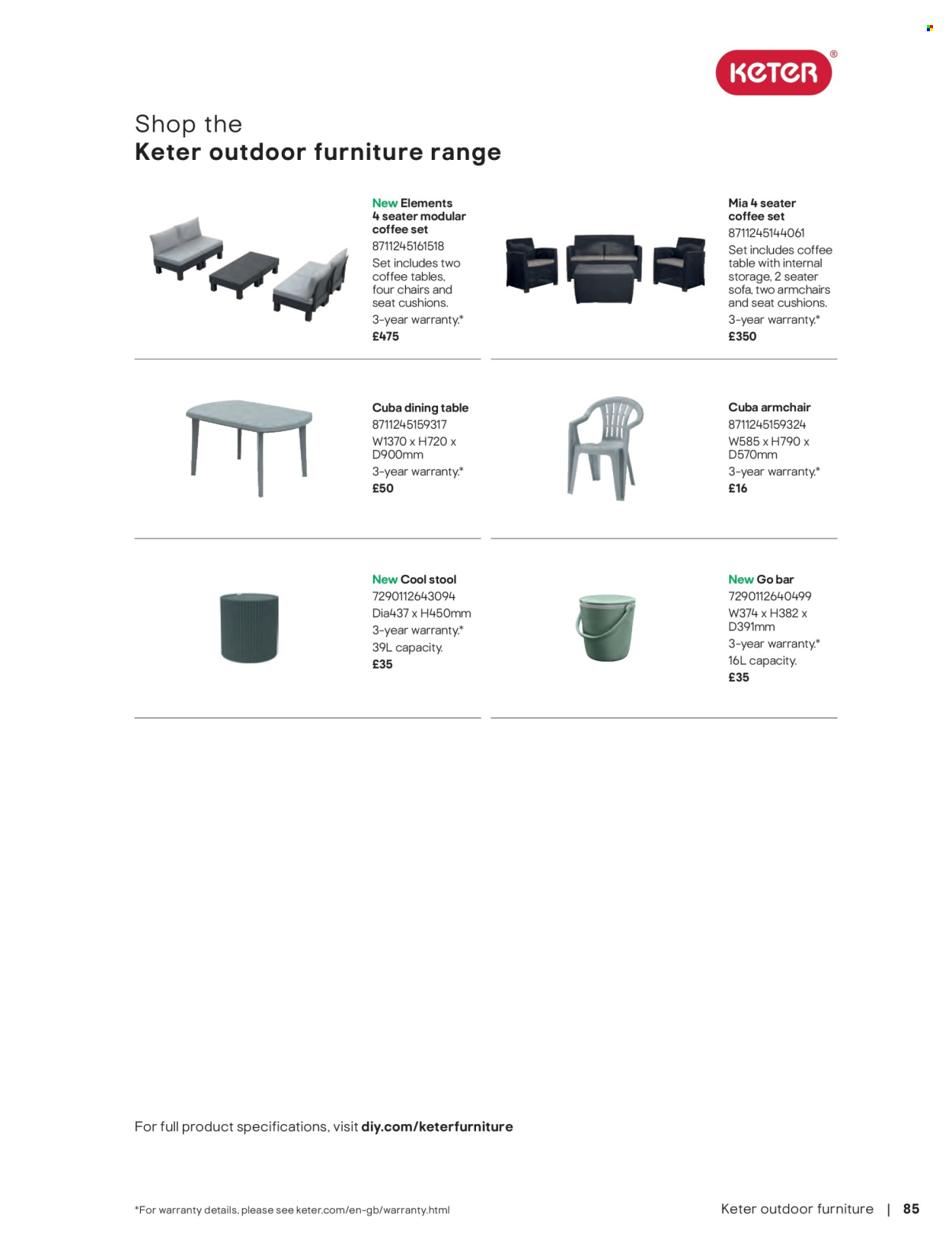 B&Q offer . Page 85.