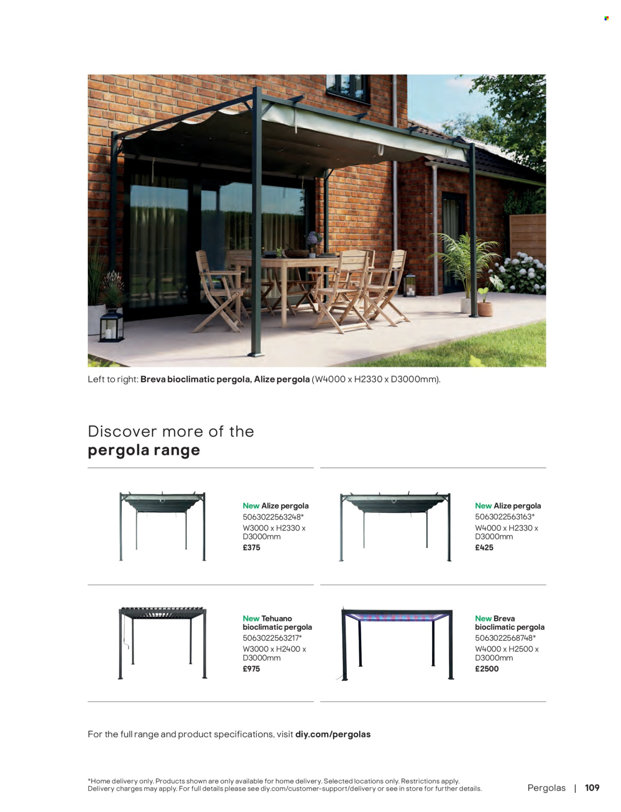 B&Q offer . Page 109.
