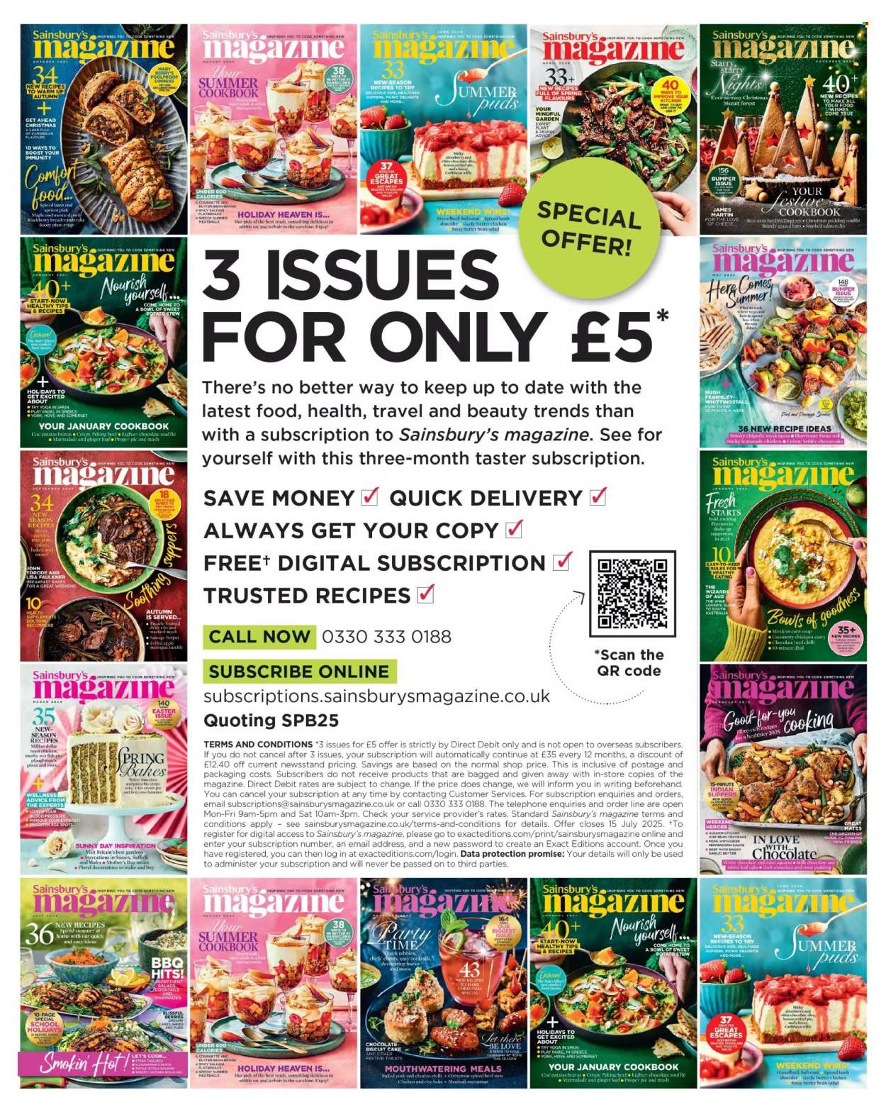 Sainsbury's offer . Page 24.