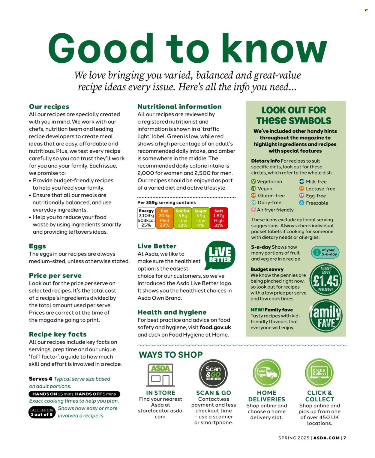 ASDA offer . Page 7.