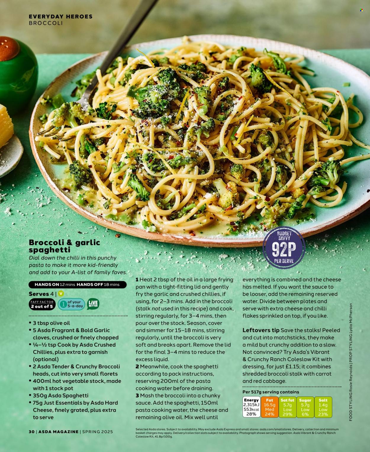 ASDA offer . Page 30.