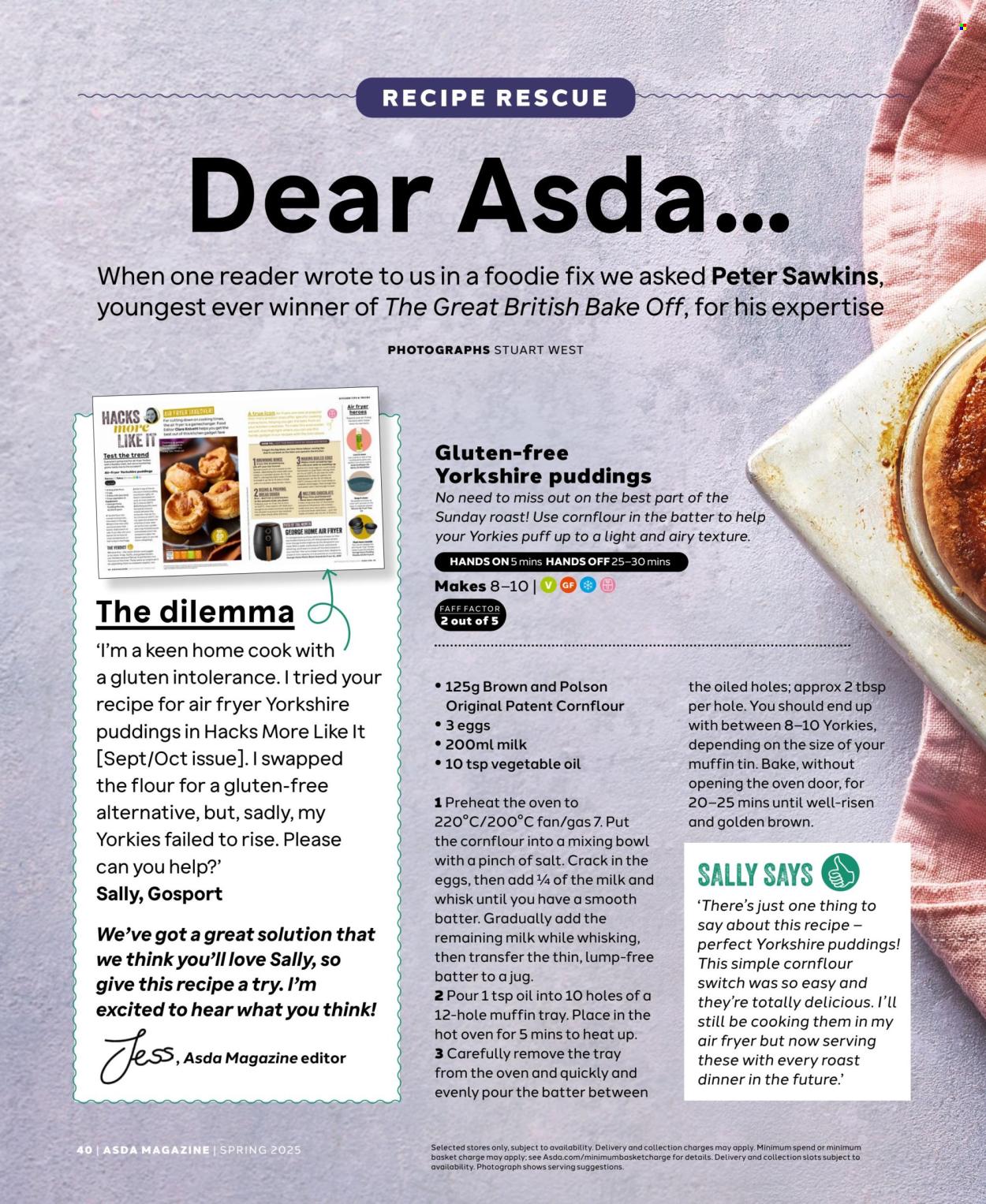 ASDA offer . Page 40.