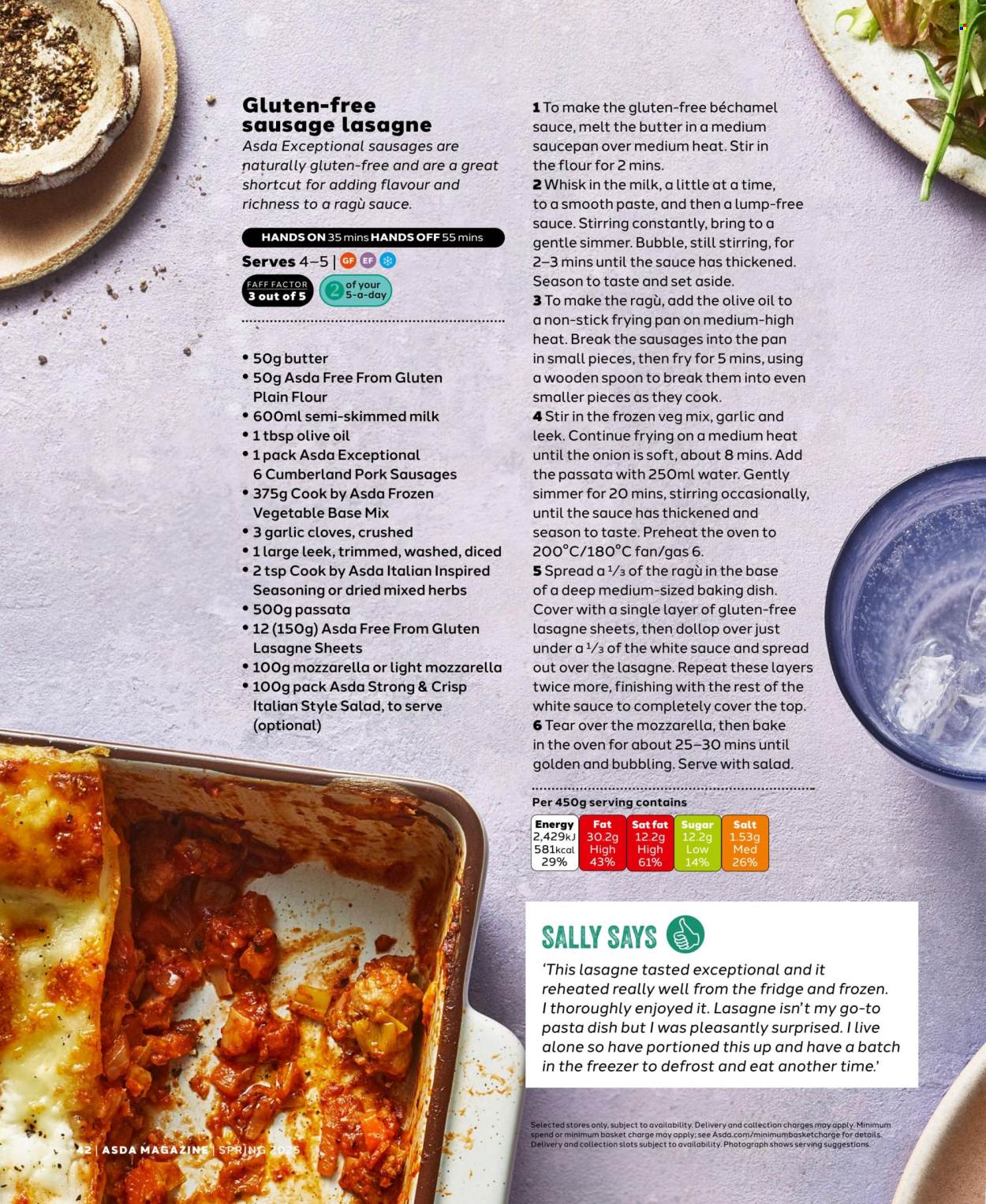 ASDA offer . Page 42.