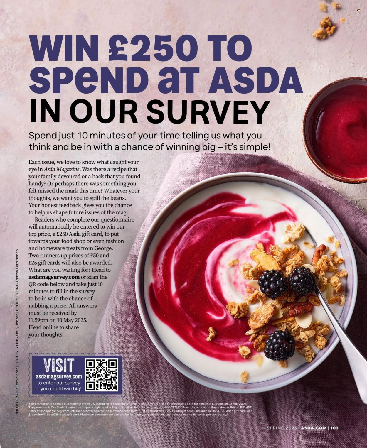 ASDA offer . Page 103.
