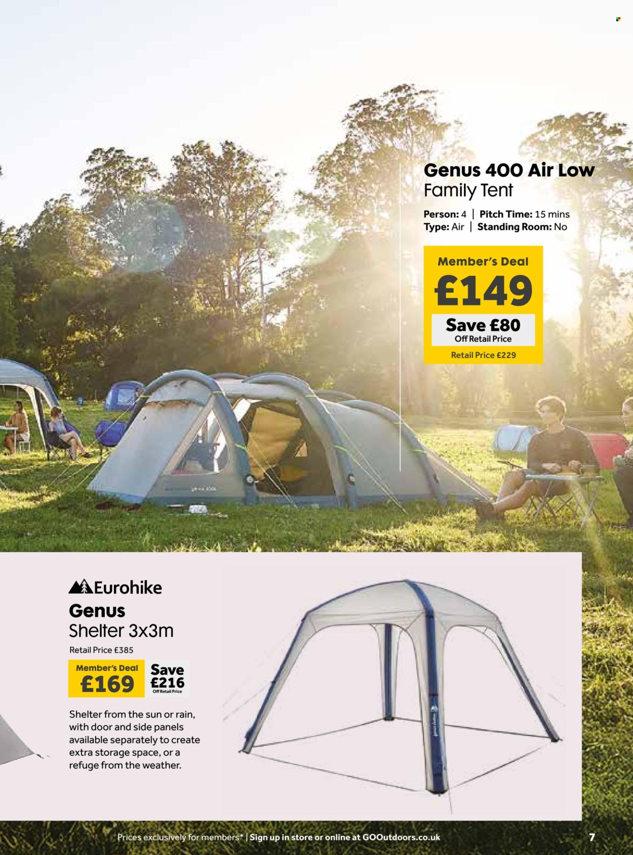 GO Outdoors offer  - 11.4.2025 - 19.5.2025. Page 7.